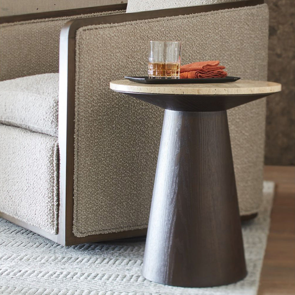 Brynn Accent Table Living Room Alder & Tweed   