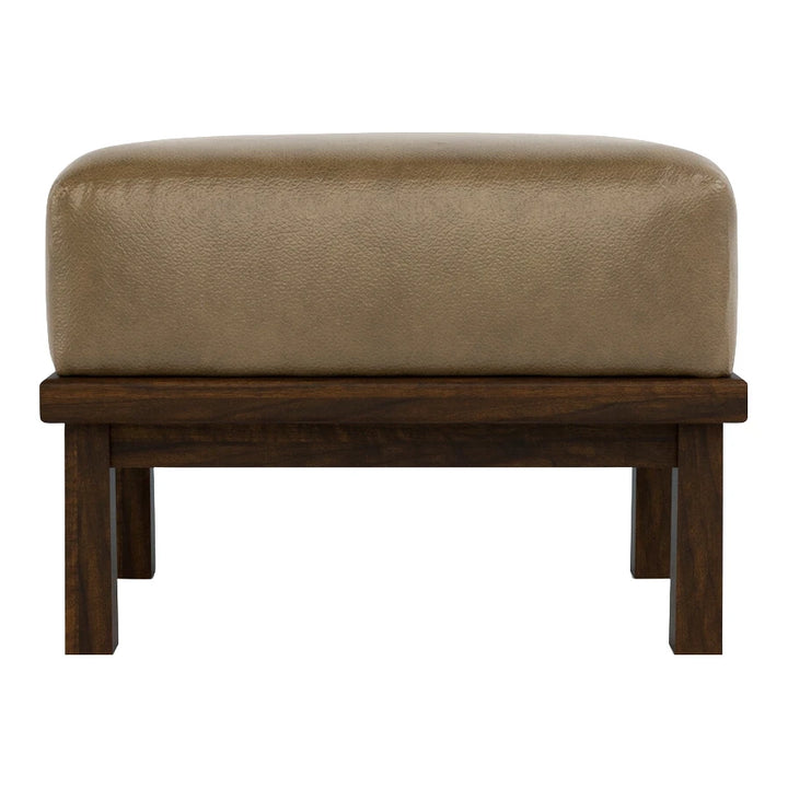 Hudson Valley Wood-Frame Ottoman Living Room Stickley