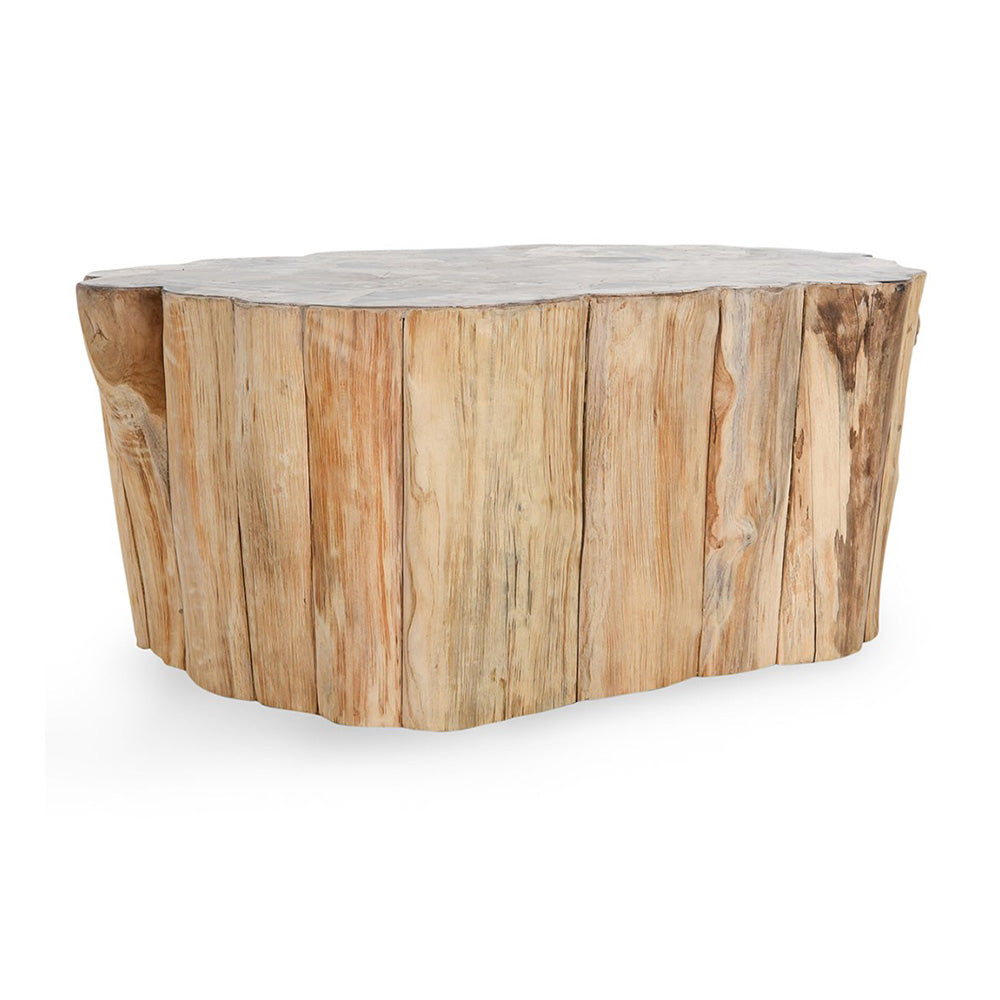 Norwest Petrified Wood Coffee Table Living Room Classic Home   