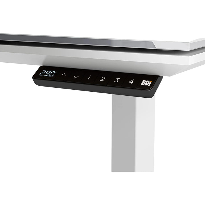 Centro 6452-2 Sit+Stand Desk | 66"x30" Home Office BDI