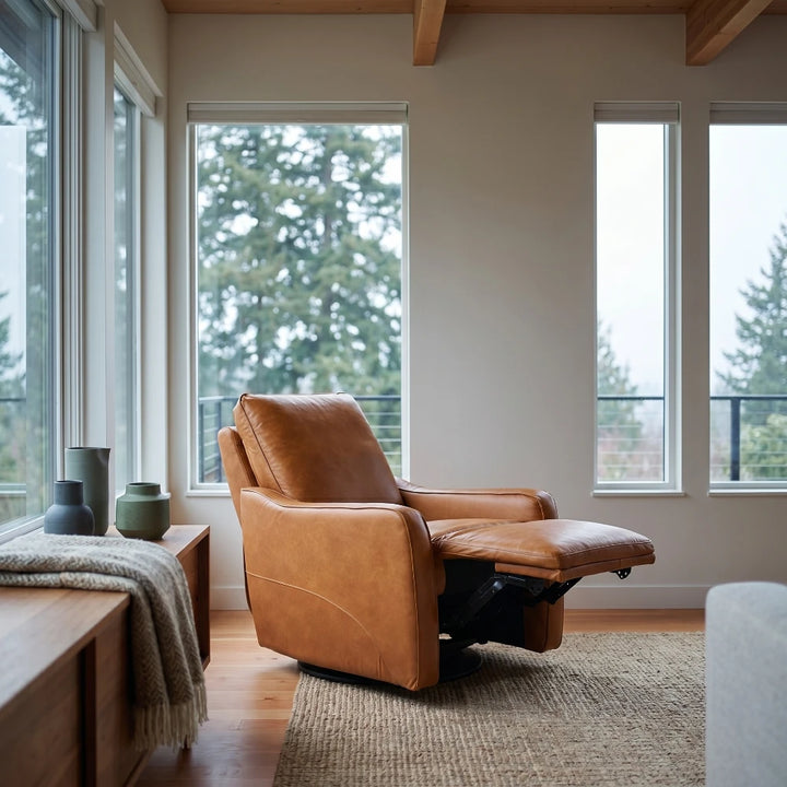Charlotte Power Swivel Recliner Living Room MotoMotion