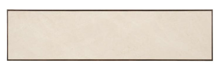 Citation Warner Console Table With Stone Top, Brunette Living Room Century