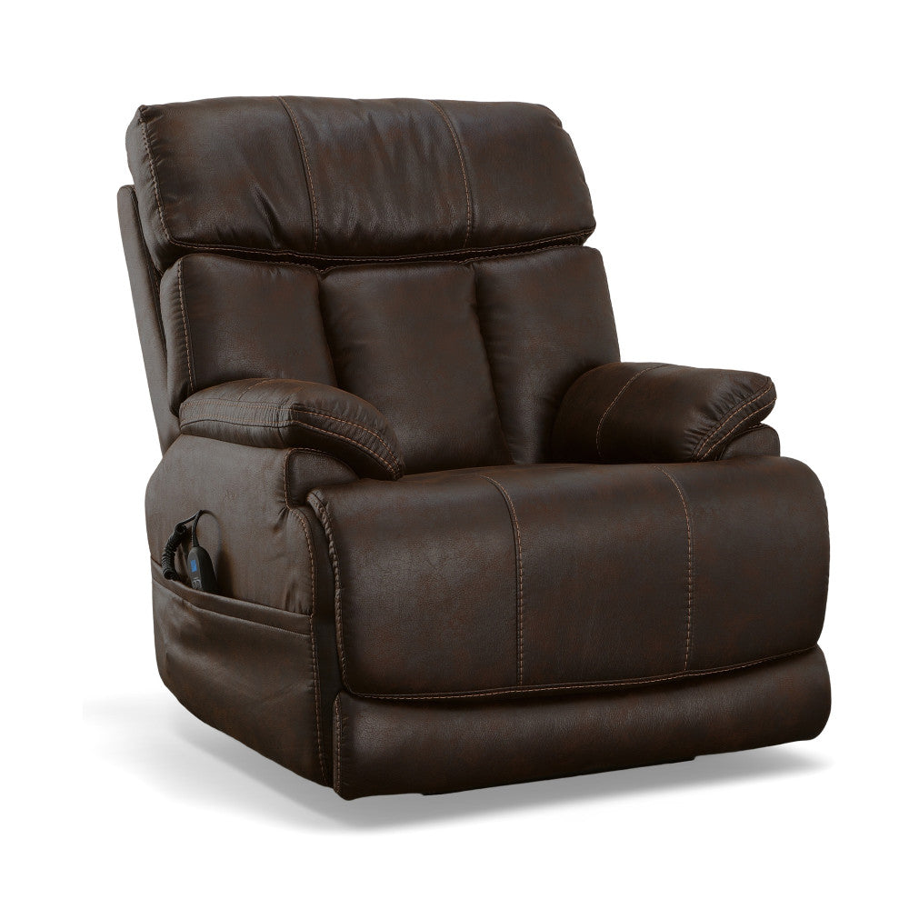 Clive Power Recliner with Power Headrest & Lumber Living Room Flexsteel