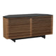 Corridor Media 8175 Corner Media Cabinet Living Room BDI Natural Walnut