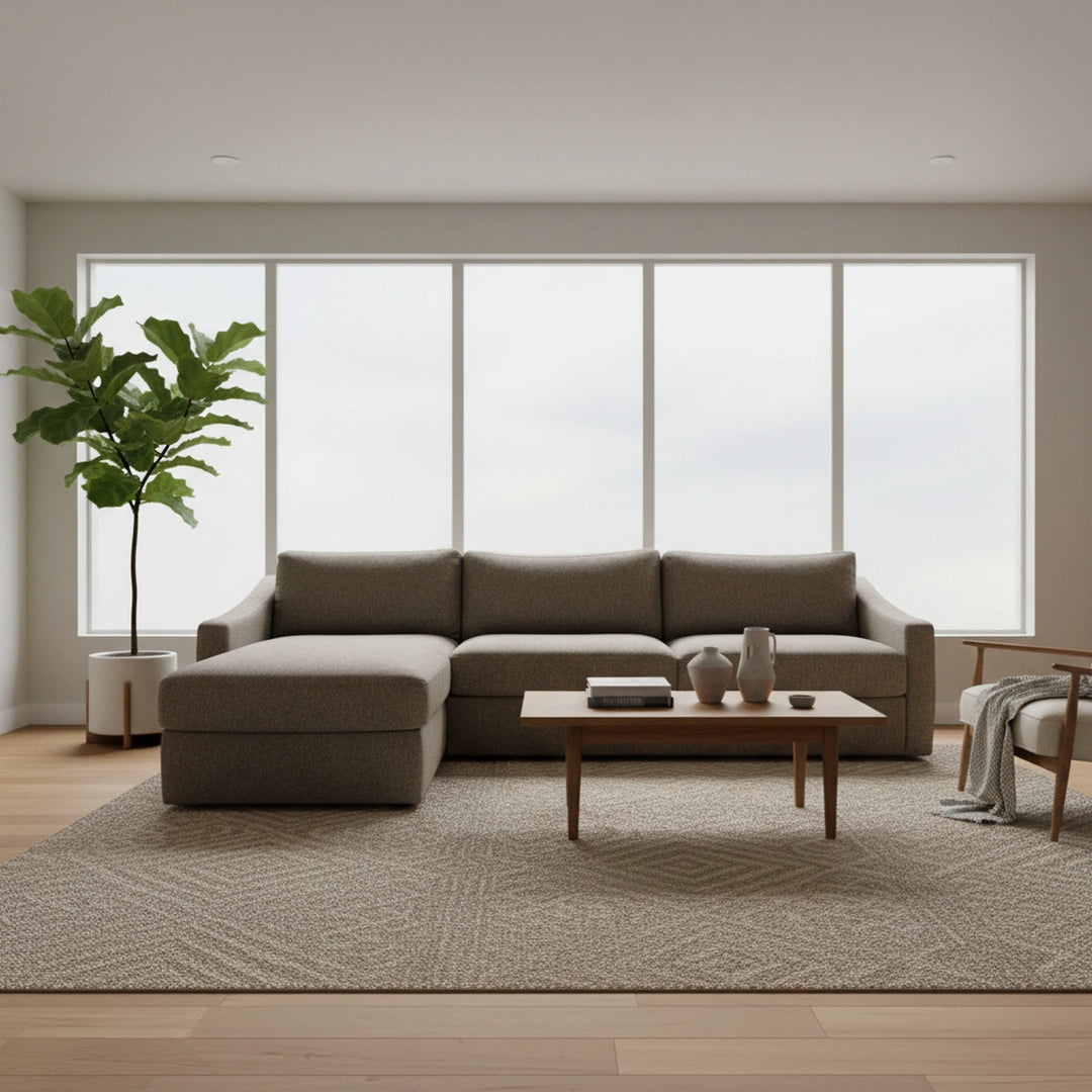 Doran 2 Piece Sectional Living Room American Leather