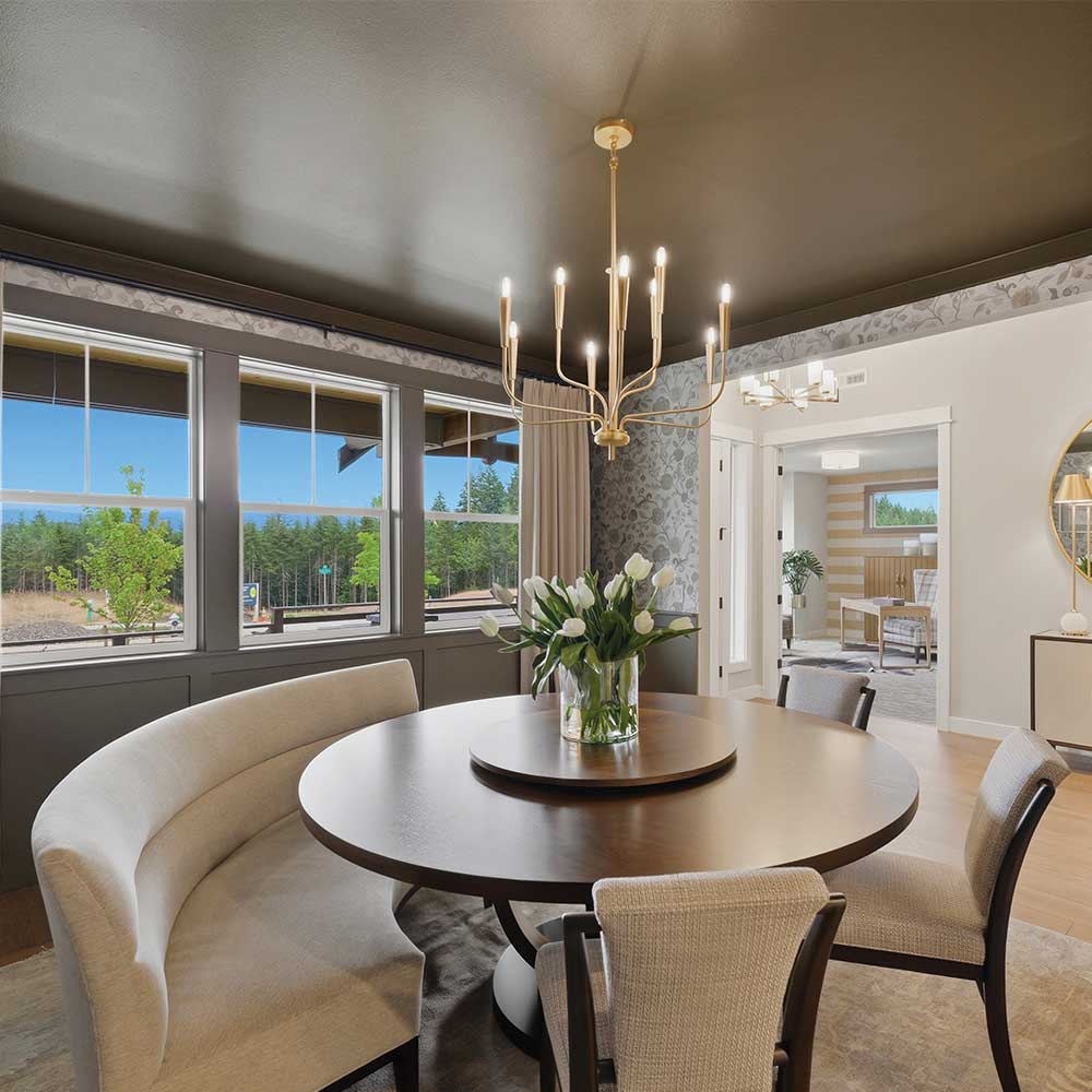Details 71" Round Dining Table Dining Room Century