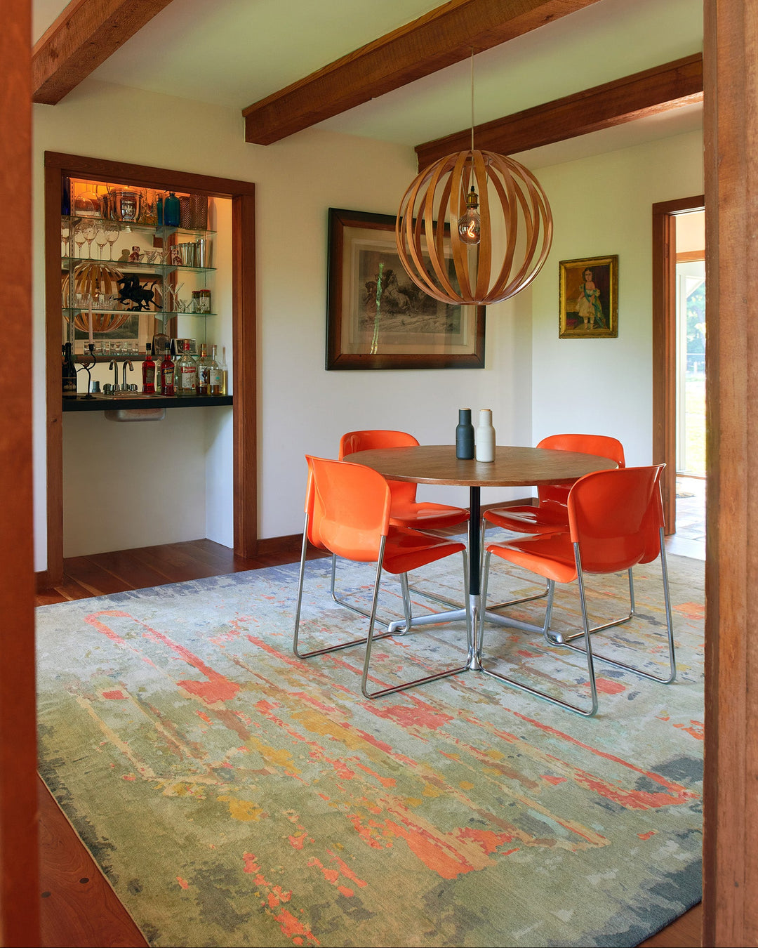 Modern Masters | Art Decco | Dusk 13040: Smoke Area Rug Mafi Rugs
