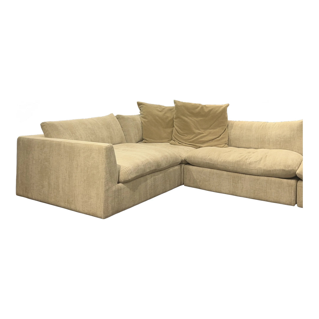 Espen 5 Piece Sectional with 3 Pillows Living Room American Leather