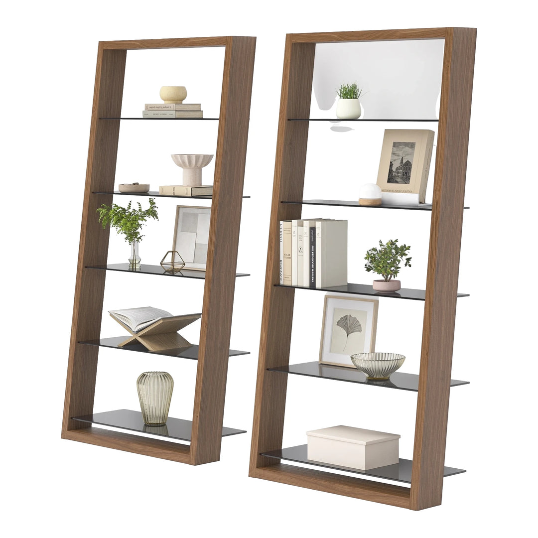 Eileen 5166 Leaning Shelf Living Room BDI