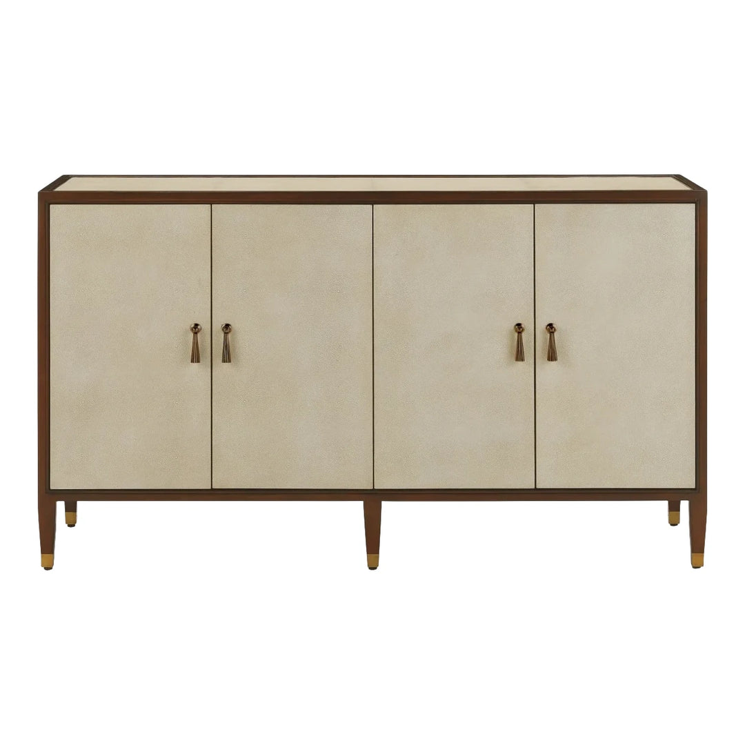 Evie Shagreen Credenza Currey & Company