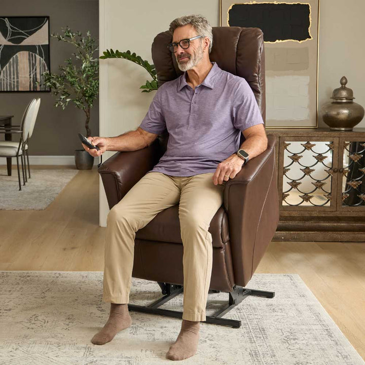 Memphis Lift Chair with Motorized Headrest Living Room Fjords