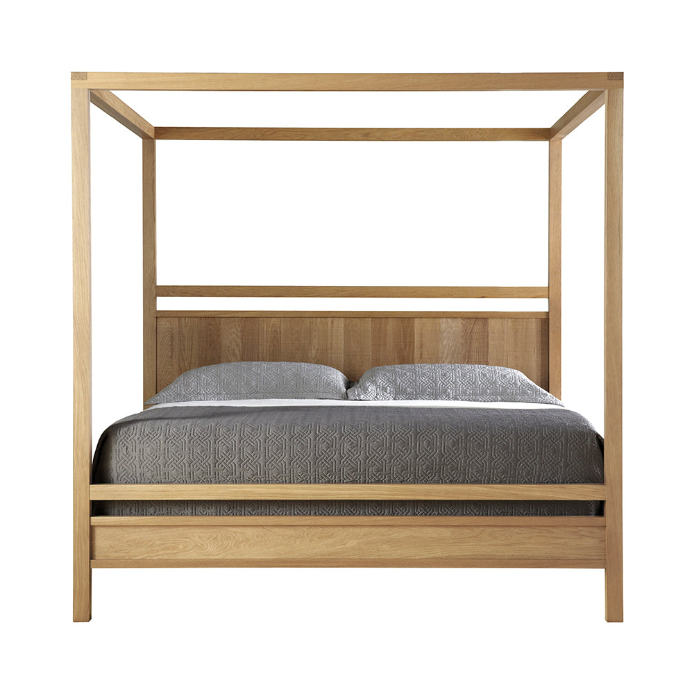 Fulton Canopy King Bed Bedroom West Bros   