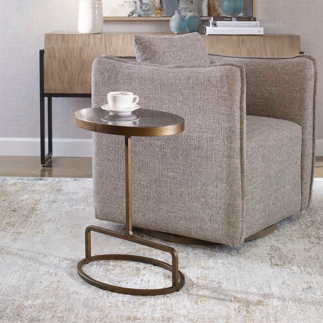 Jessenia Stone Accent Table Living Room Uttermost
