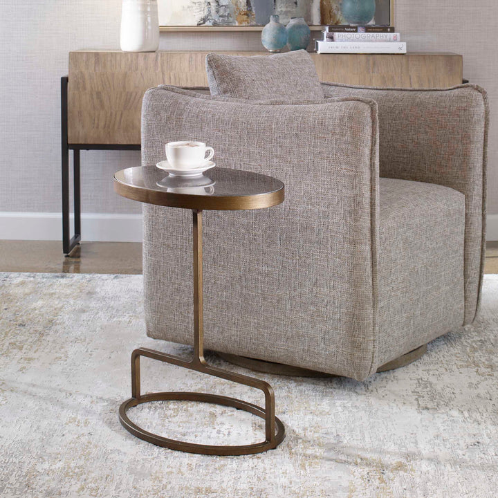 Jessenia Stone Accent Table Living Room Uttermost