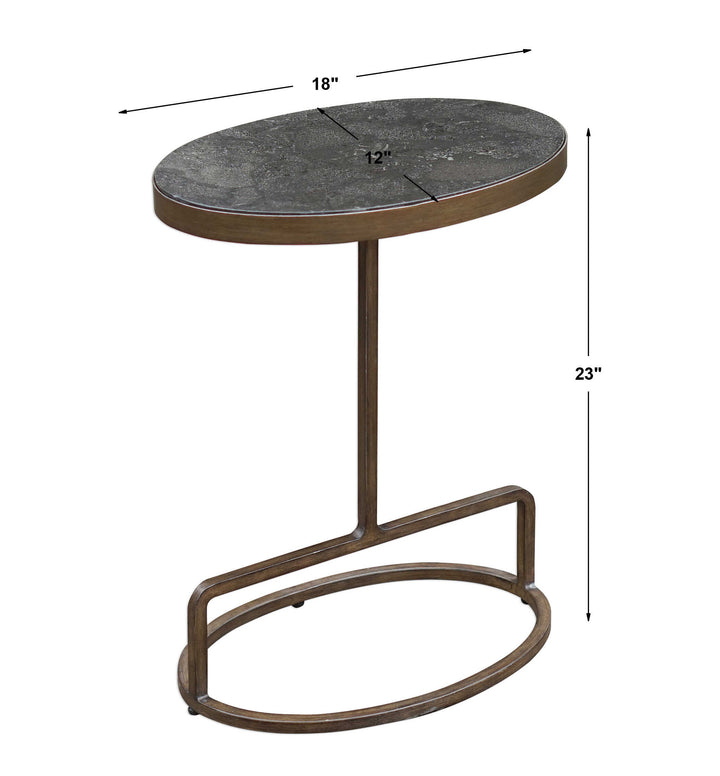 Jessenia Stone Accent Table Living Room Uttermost