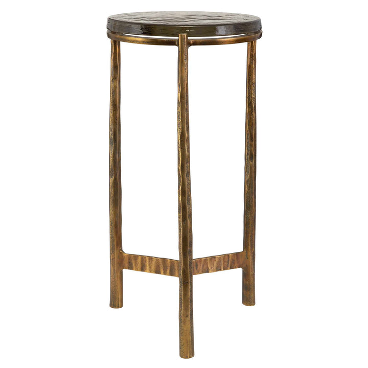 Eternity Brass Accent Table Living Room Uttermost