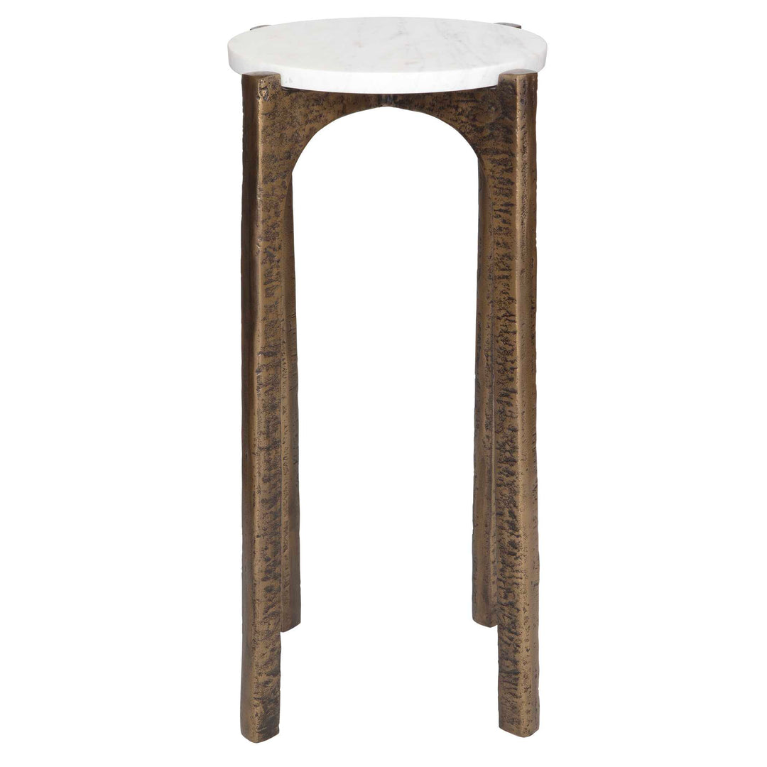 Vivi Marble Drink Table Living Room Uttermost