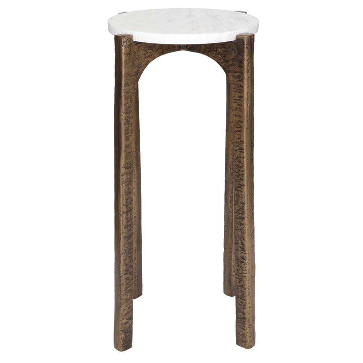 Vivi Marble Drink Table Living Room Uttermost