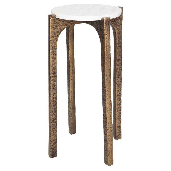 Vivi Marble Drink Table Living Room Uttermost