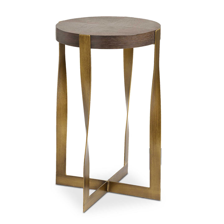 Drew Brass Accent Table Living Room Uttermost