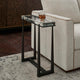 Midas Bronze Accent Table Living Room Uttermost