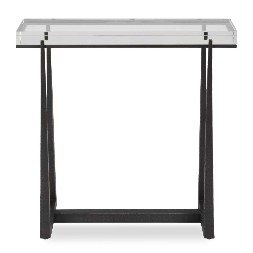 Midas Bronze Accent Table Living Room Uttermost