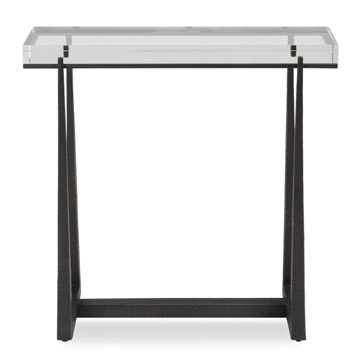 Midas Bronze Accent Table Living Room Uttermost