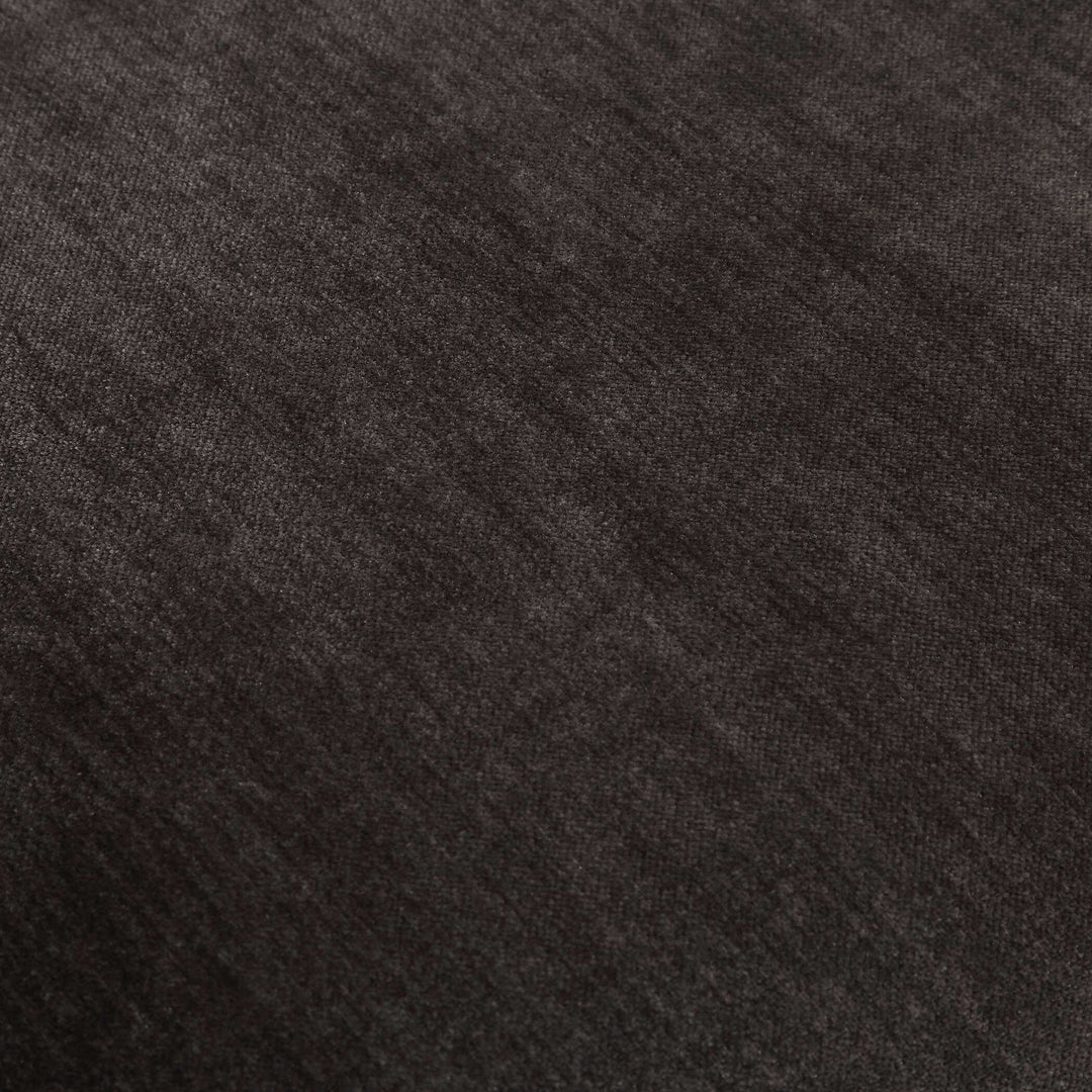 Manson Modern Charcoal Bench Living Room Uttermost