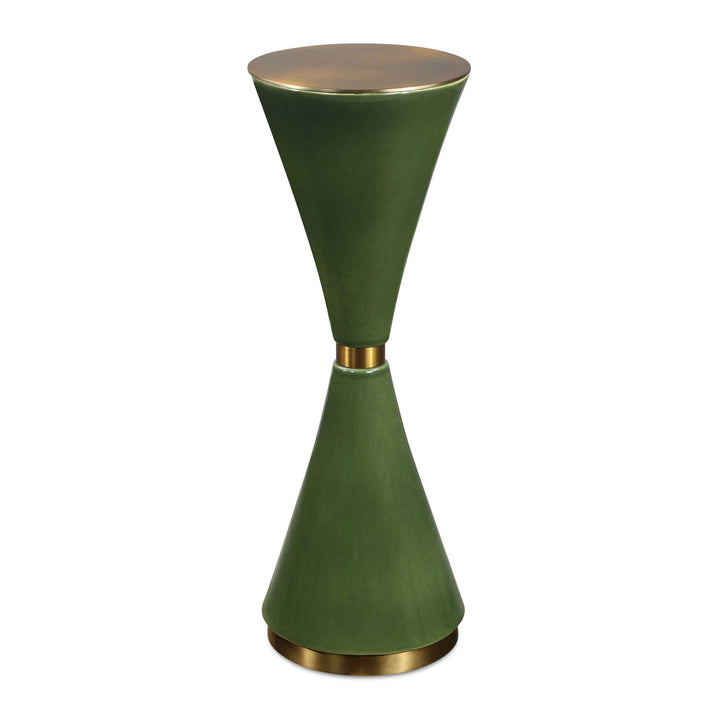 Ronde Jade Green Drink Table Living Room Uttermost