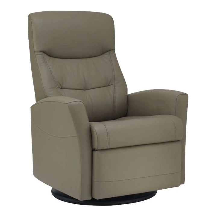 Oslo Swing Relaxer Living Room Fjords Small Stone Leather