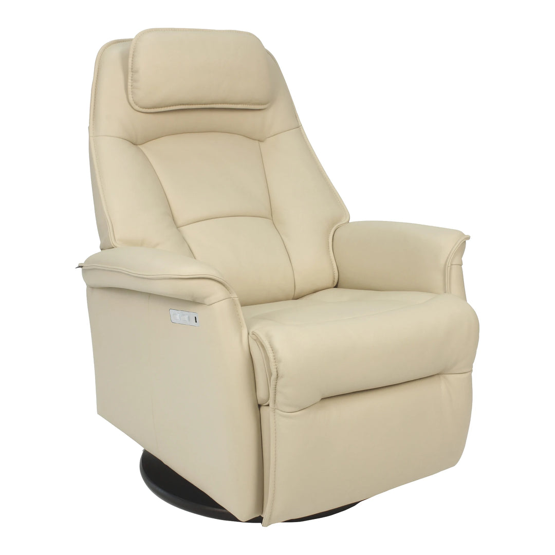 Stockholm Swing Relaxer Living Room Fjords Small Latte Leather