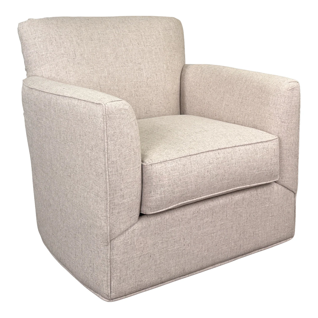Grayson Swivel Chair Living Room Jonathan Louis Artisan Barley