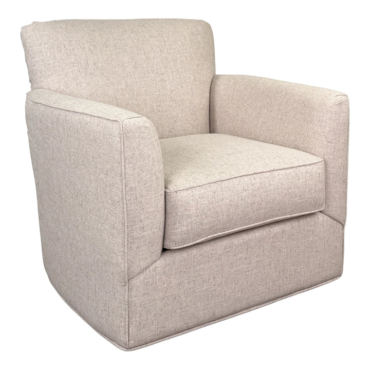 Grayson Swivel Chair Living Room Jonathan Louis Artisan Barley