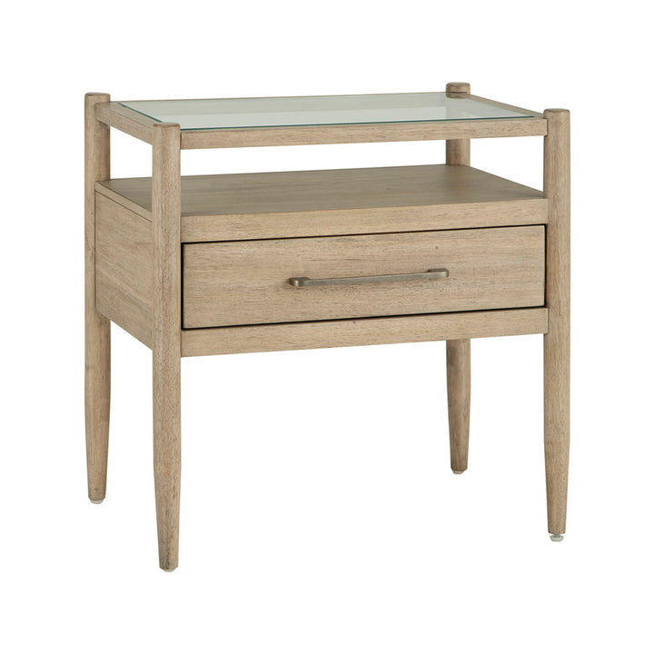 Shiloh 1 Drawer Nightstand Bedroom Aspenhome   