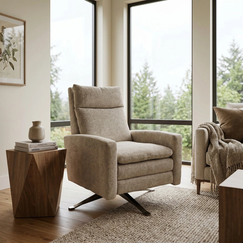 Simon Recliner Living Room American Leather Standard