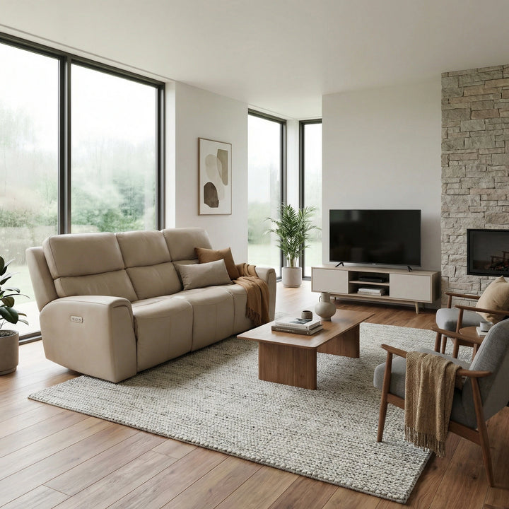 Jarvis Power Reclining Sofa with Power Headrests