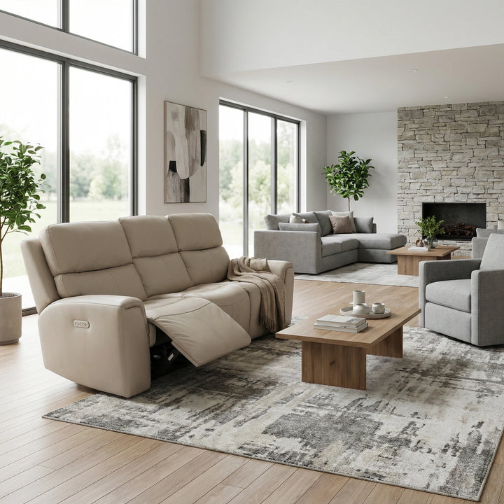 Jarvis Power Reclining Sofa with Power Headrests