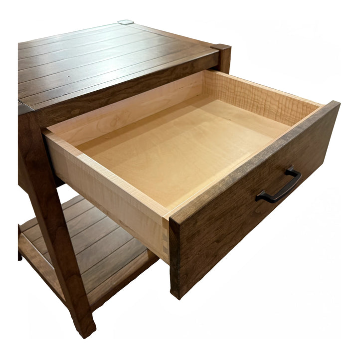 Jefferson Nightstand 1 Drawer with Shelf Bedroom Seldens