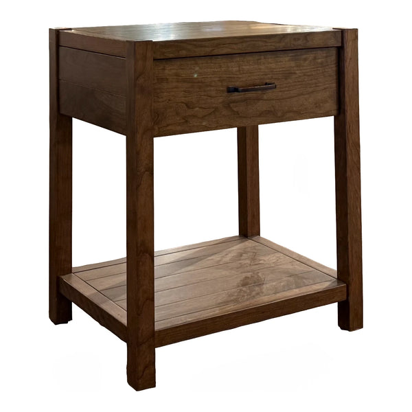 Jefferson Nightstand 1 Drawer with Shelf