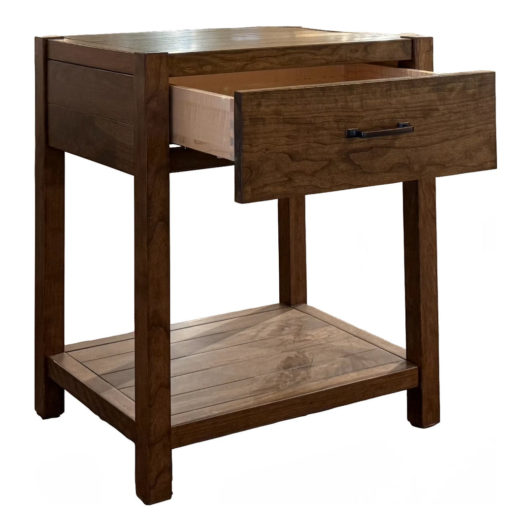 Jefferson Nightstand 1 Drawer with Shelf Bedroom Seldens
