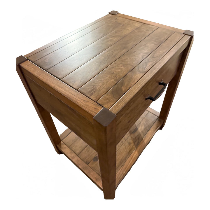 Jefferson Nightstand 1 Drawer with Shelf Bedroom Seldens