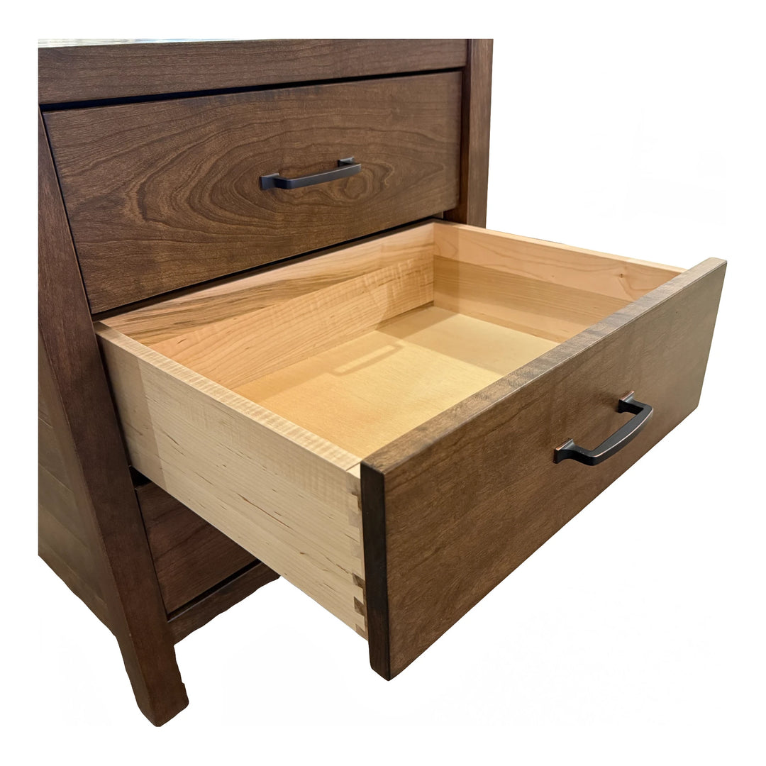 Jefferson Nightstand 3 Drawer Bedroom Seldens