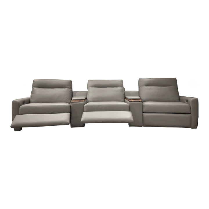 Keystone 5 Piece Sectional Living Room American Leather