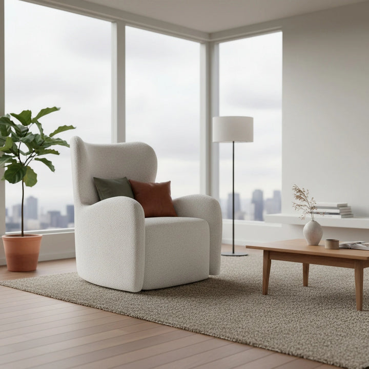 Kobe Swivel Chair Living Room American Leather