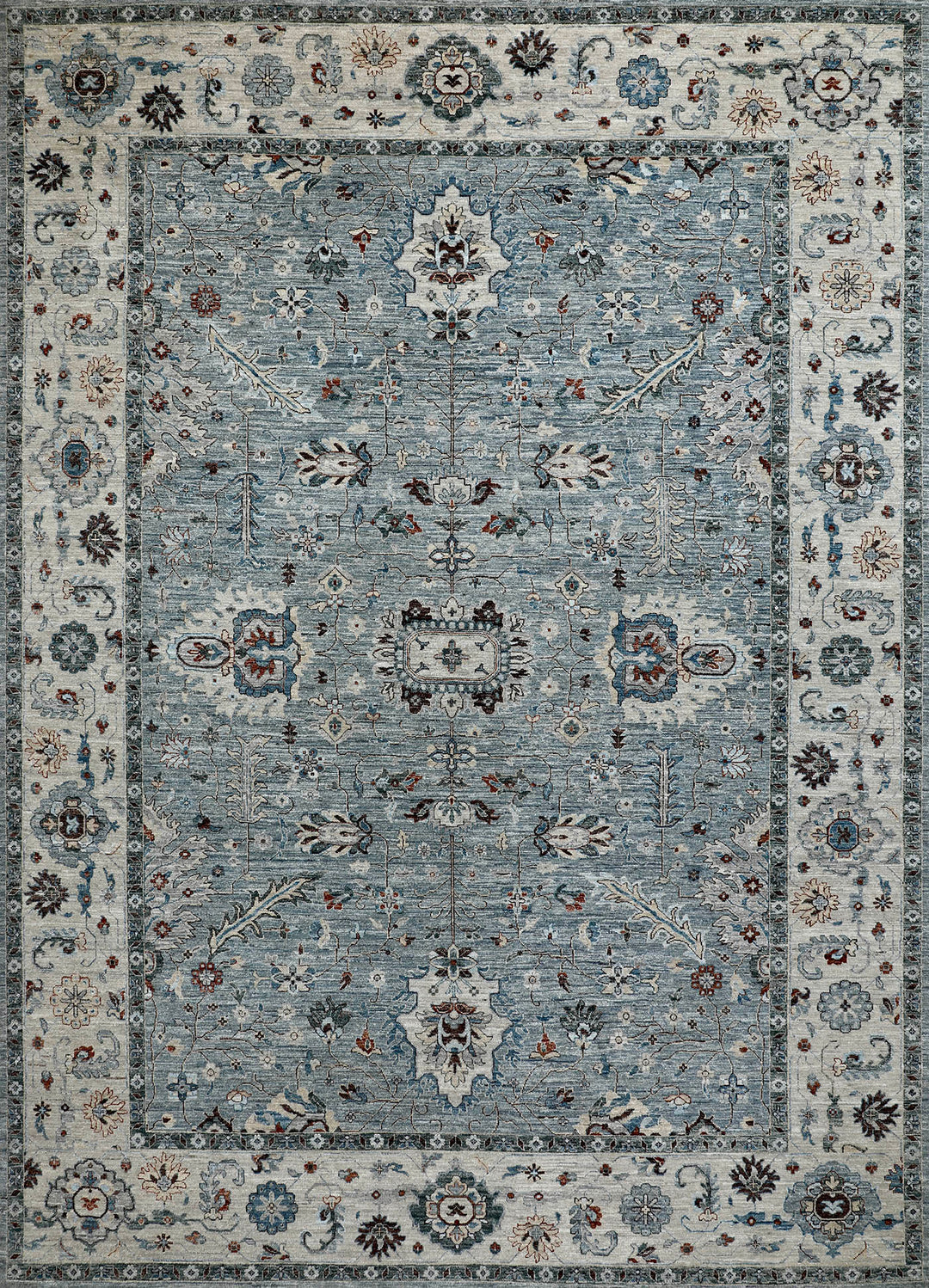 Mafi Signature | Khyber | KYB-105: Grey/Beige Area Rug Mafi Rugs