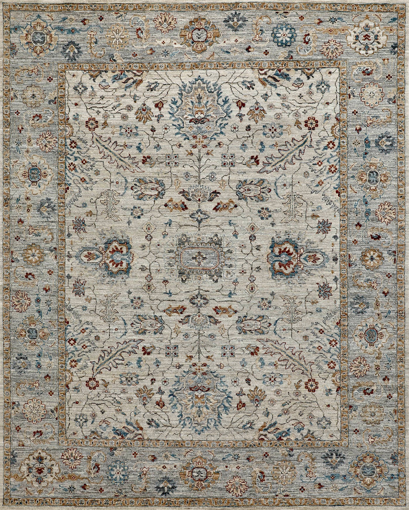 Mafi Signature | Khyber | KYB-106: Gold/Silver | Mafi Rugs | Tacoma ...