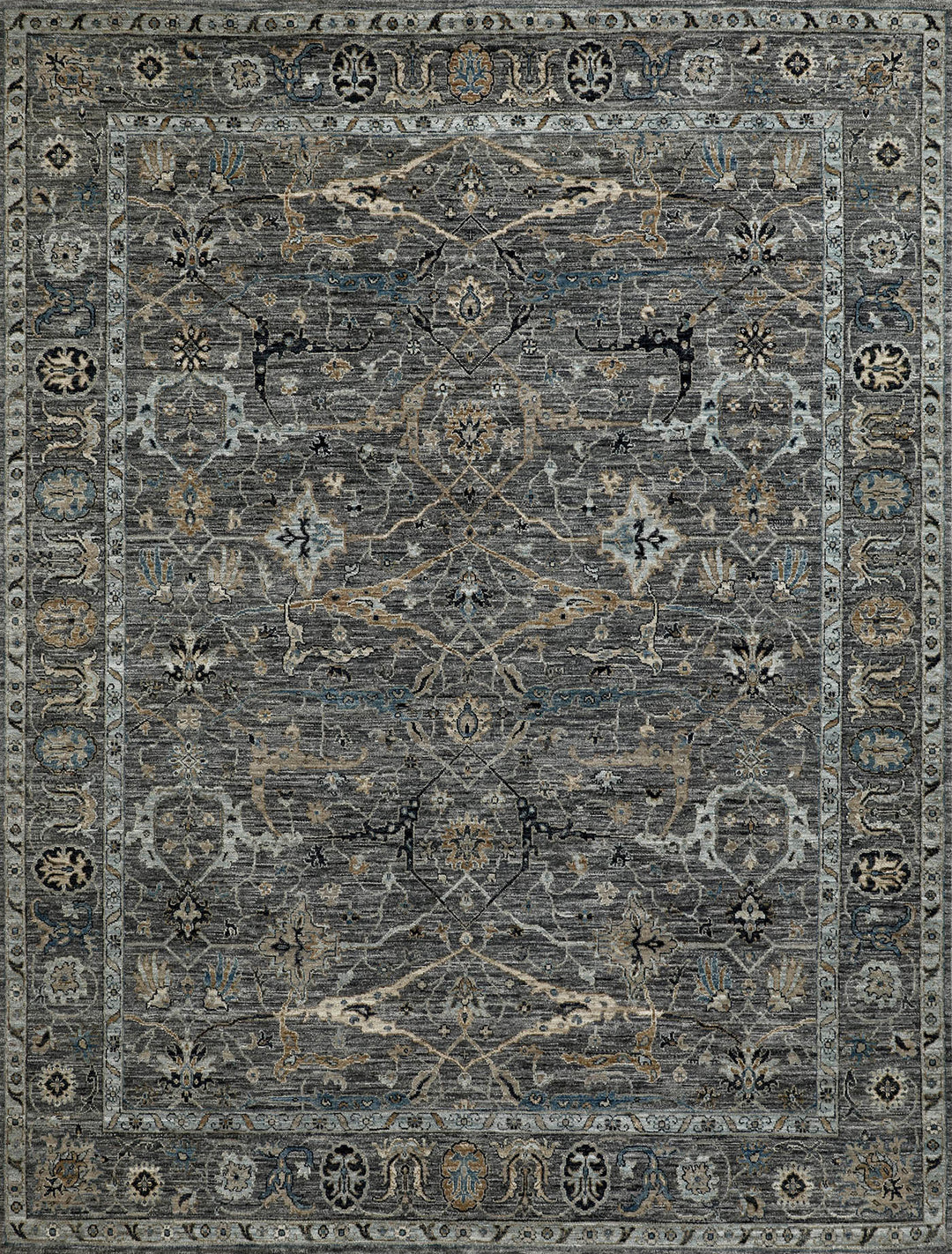 Mafi Signature | Khyber | KYB-108: Grey Area Rug Mafi Rugs