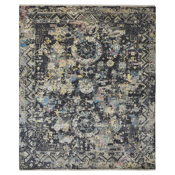 Regal | Khloe | 1811153: Charcoal/Multi Area Rug Mafi Rugs   