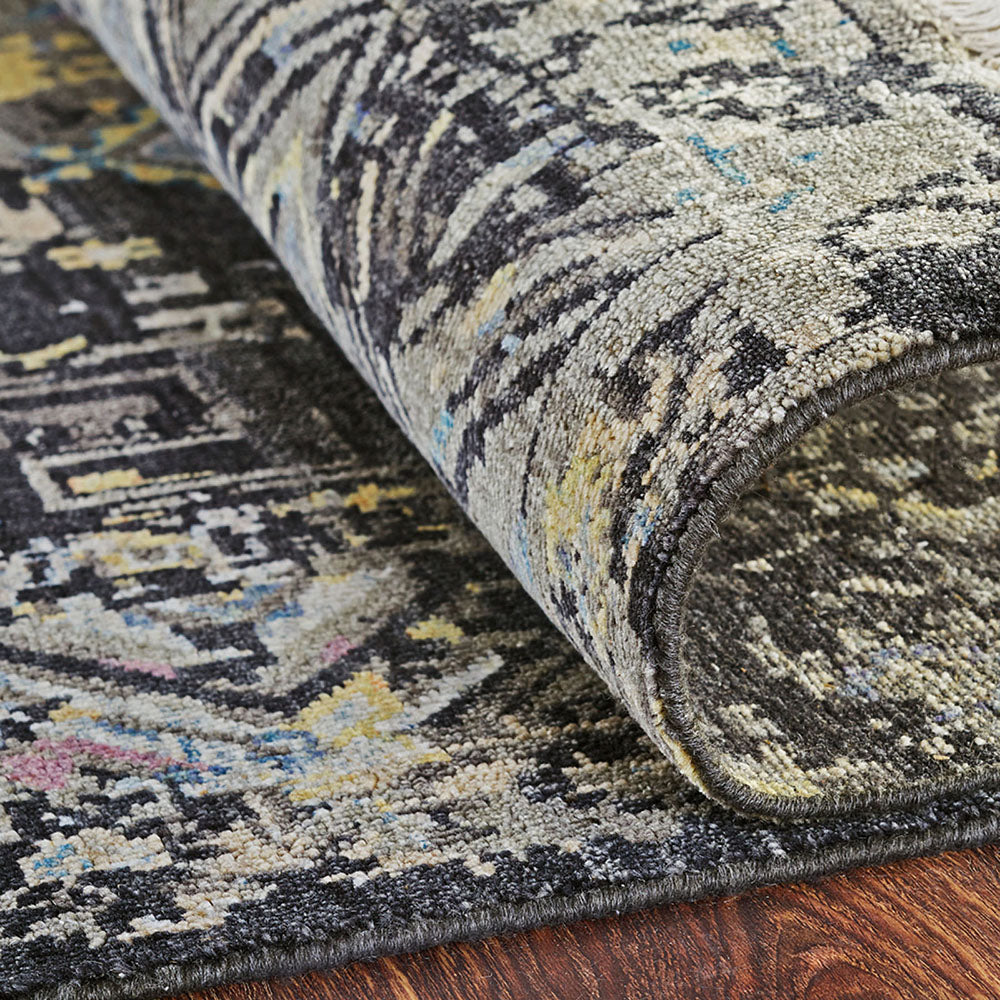 Regal | Khloe | 1811153: Charcoal/Multi Area Rug Mafi Rugs   