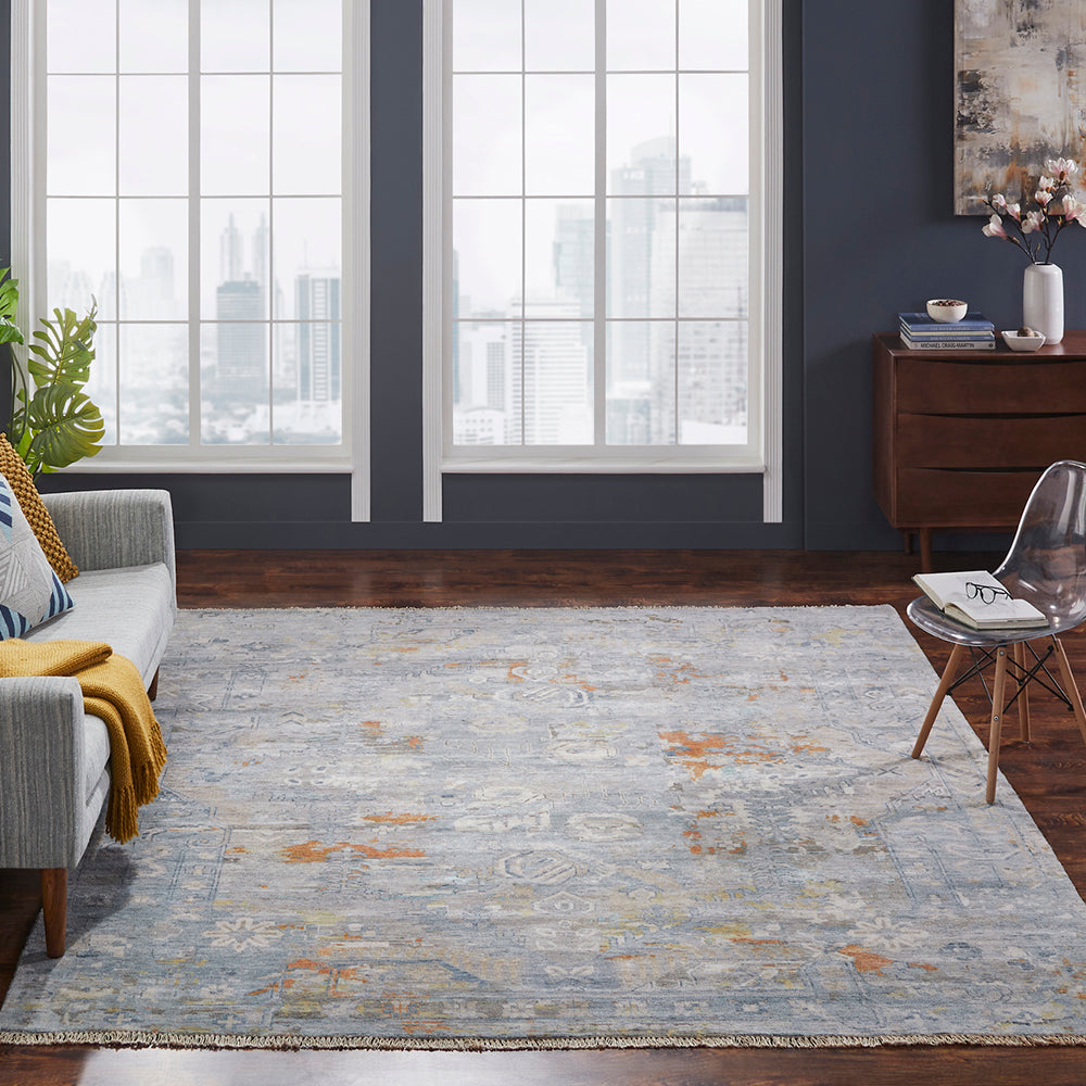 Regal | Khloe | 1811643: Blue/Multi Area Rug Mafi Rugs   